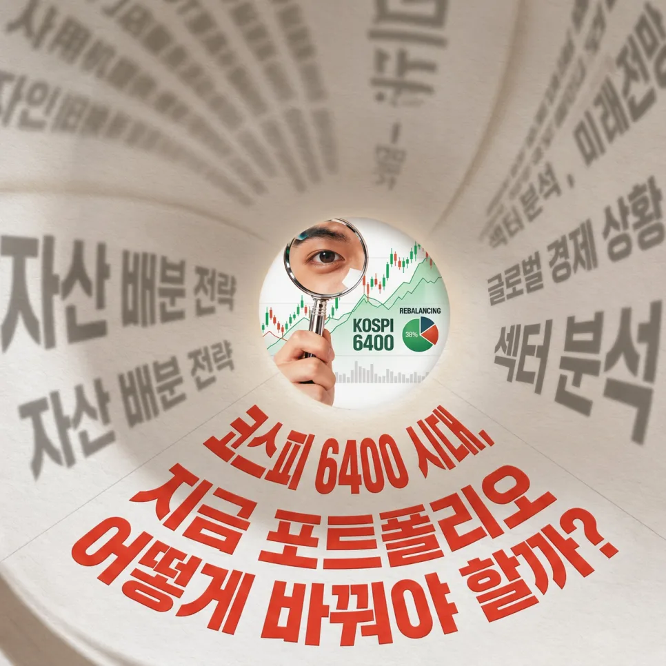 코스피 6400 시대, 포트폴리오 전략 2026년 총정리