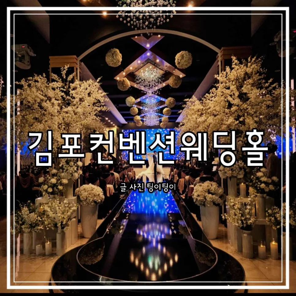 김포 웨딩홀 갤럭시홀 2026년 단독홀 후기 및 장단점