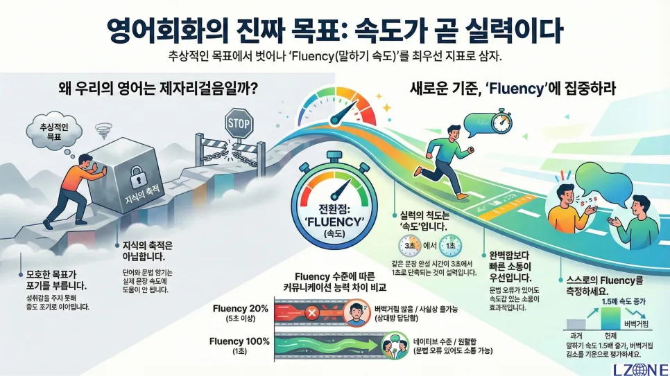 영어회화 5개월의 벽 넘는 법: 유창성 높이는 비결 2026