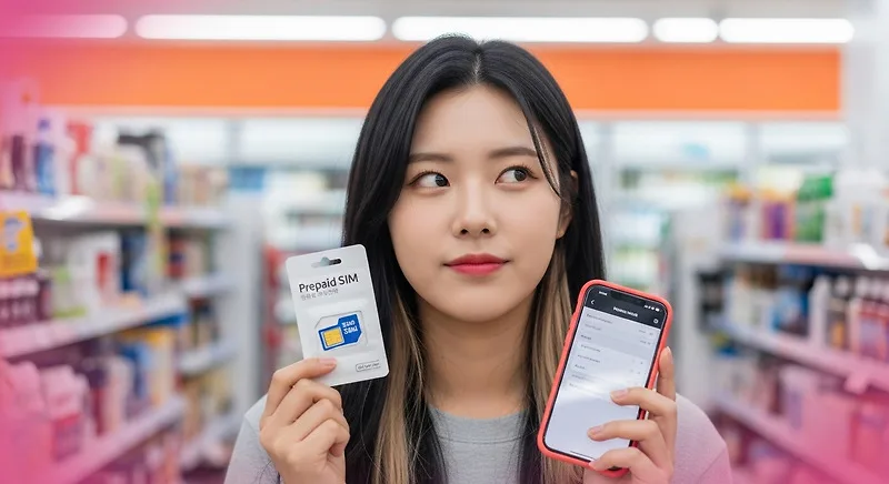 편의점 유심으로 선불폰 개통? 2026년 가능한 모든 방법