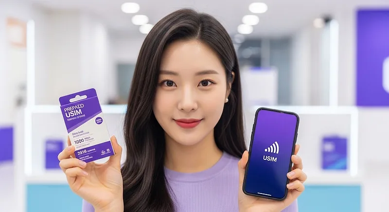 선불유심 당일 개통, 쌍용앤텔레콤 비대면 절차 6단계