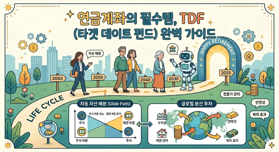 TDF 2026년 연금계좌 필수템? 장단점, 수수료 총정리