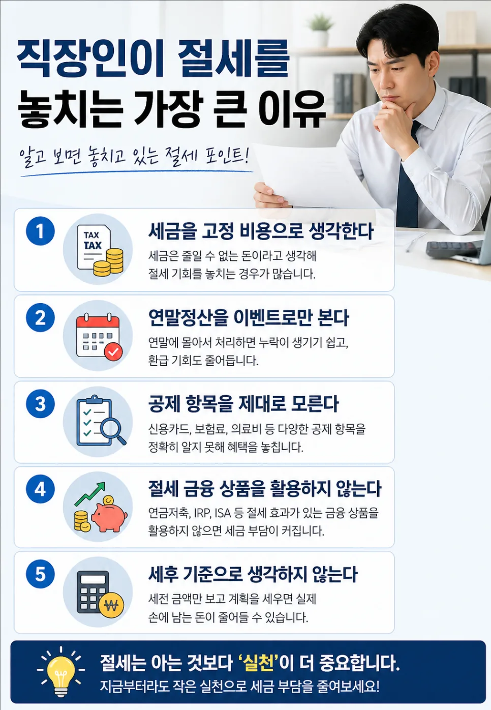 직장인 절세 실패 이유 2026: 구조 이해 부족이 핵심 2