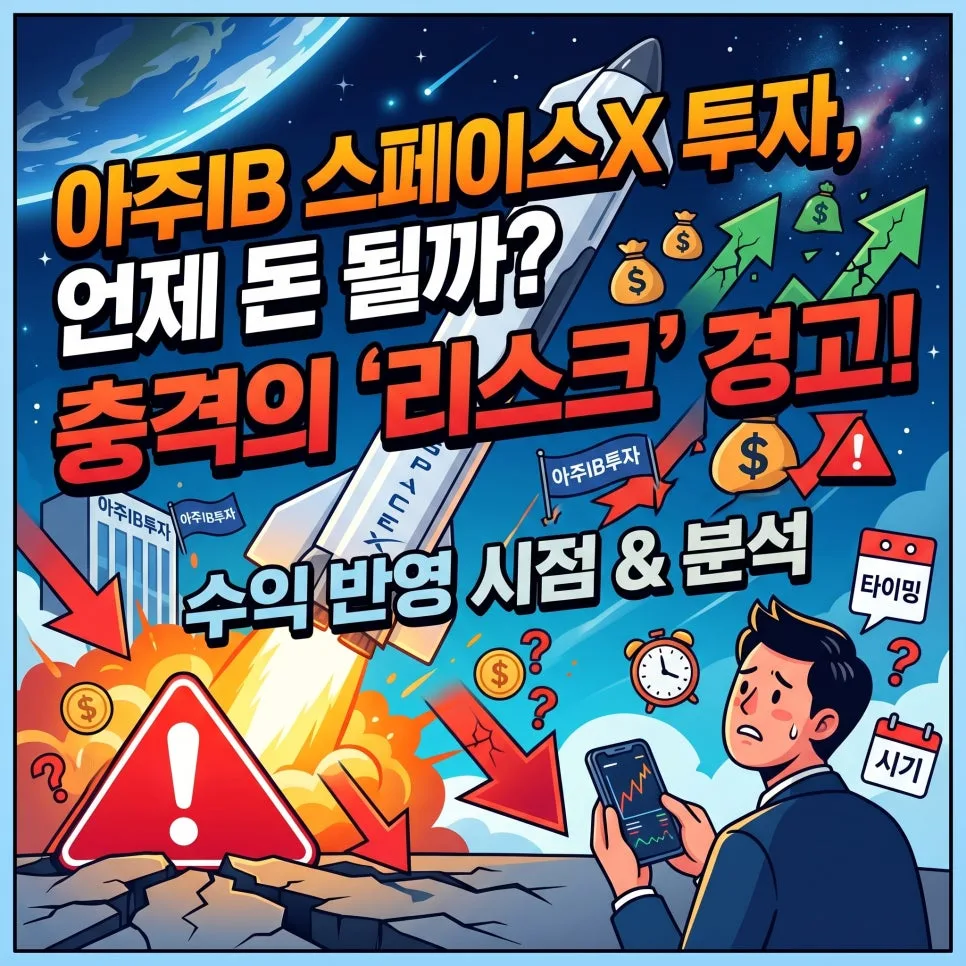 아주IB투자 스페이스X 투자, 2026년 IPO 전망과 리스크 분석