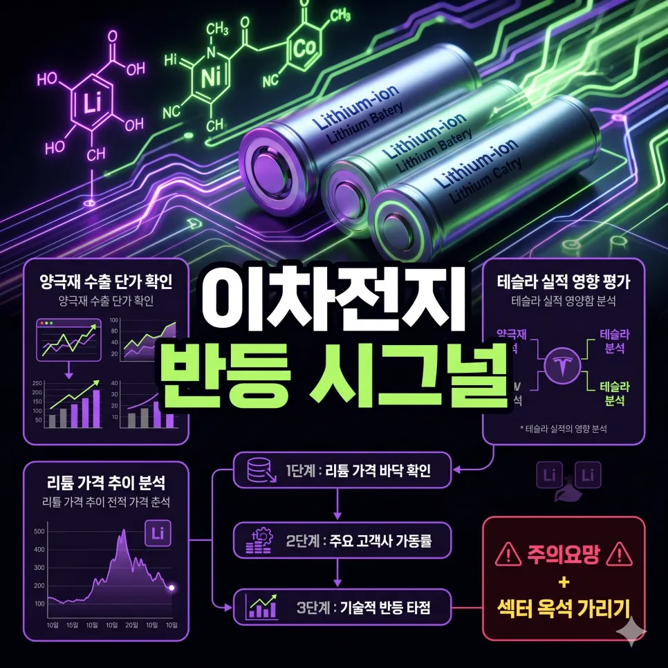 이차전지 주가 전망 2026: 양극재 대장주 반등 조건과 투자 전략