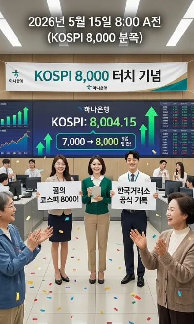 코스피 8000 돌파 후 '곱버스' 34조 투자, 그 이유는? 2026