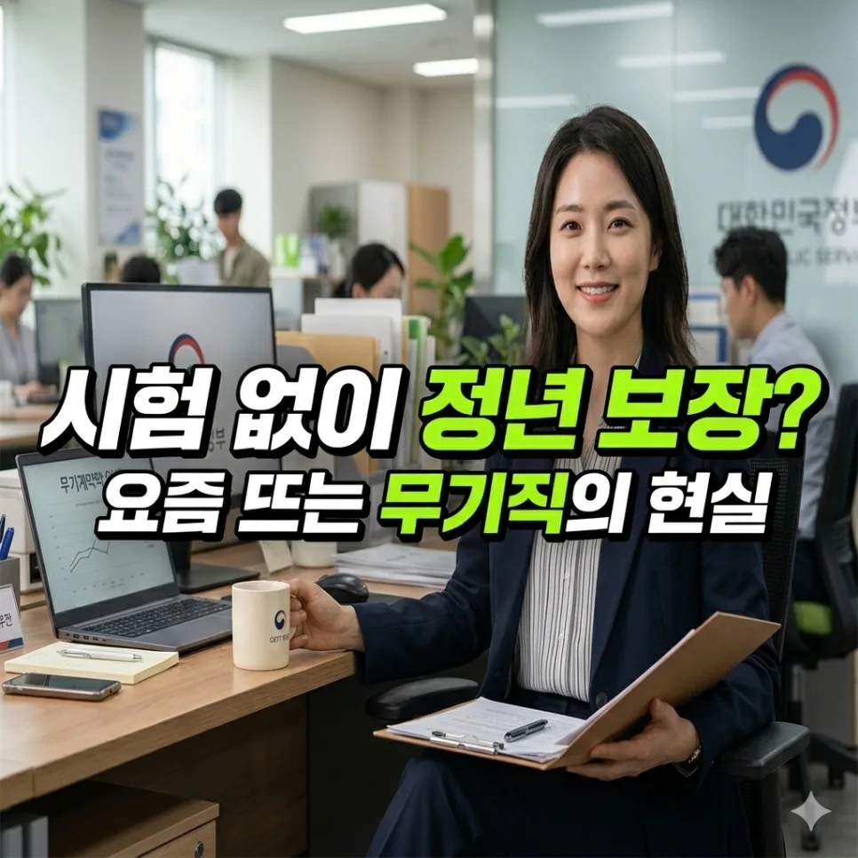 공공기관 무기직 2026: 9급 공무원과 비교, 워라밸과 연봉 실체