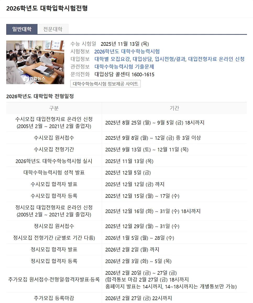 2026 정시 합격 전략: 지원 후 공백기, 이렇게 준비하세요