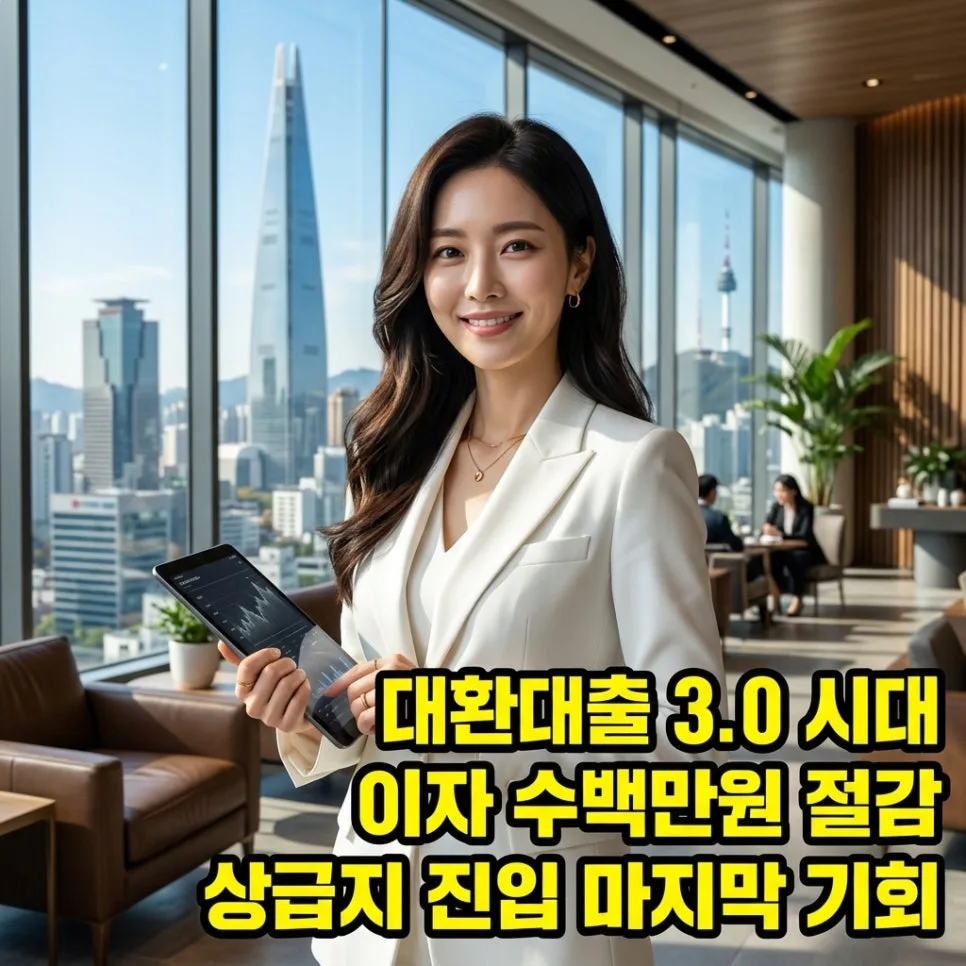 주담대 금리 2.8% 시대? 2026년 갈아타기 골든타임 분석