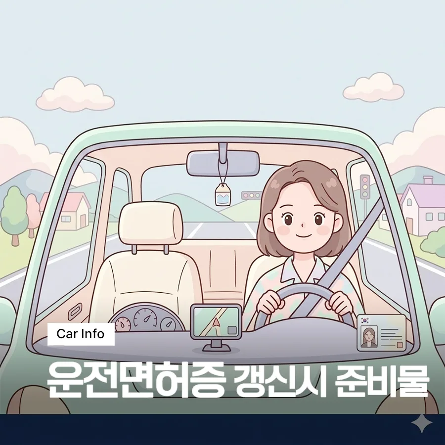 2026년 운전면허 갱신 준비물 & 절차 총정리