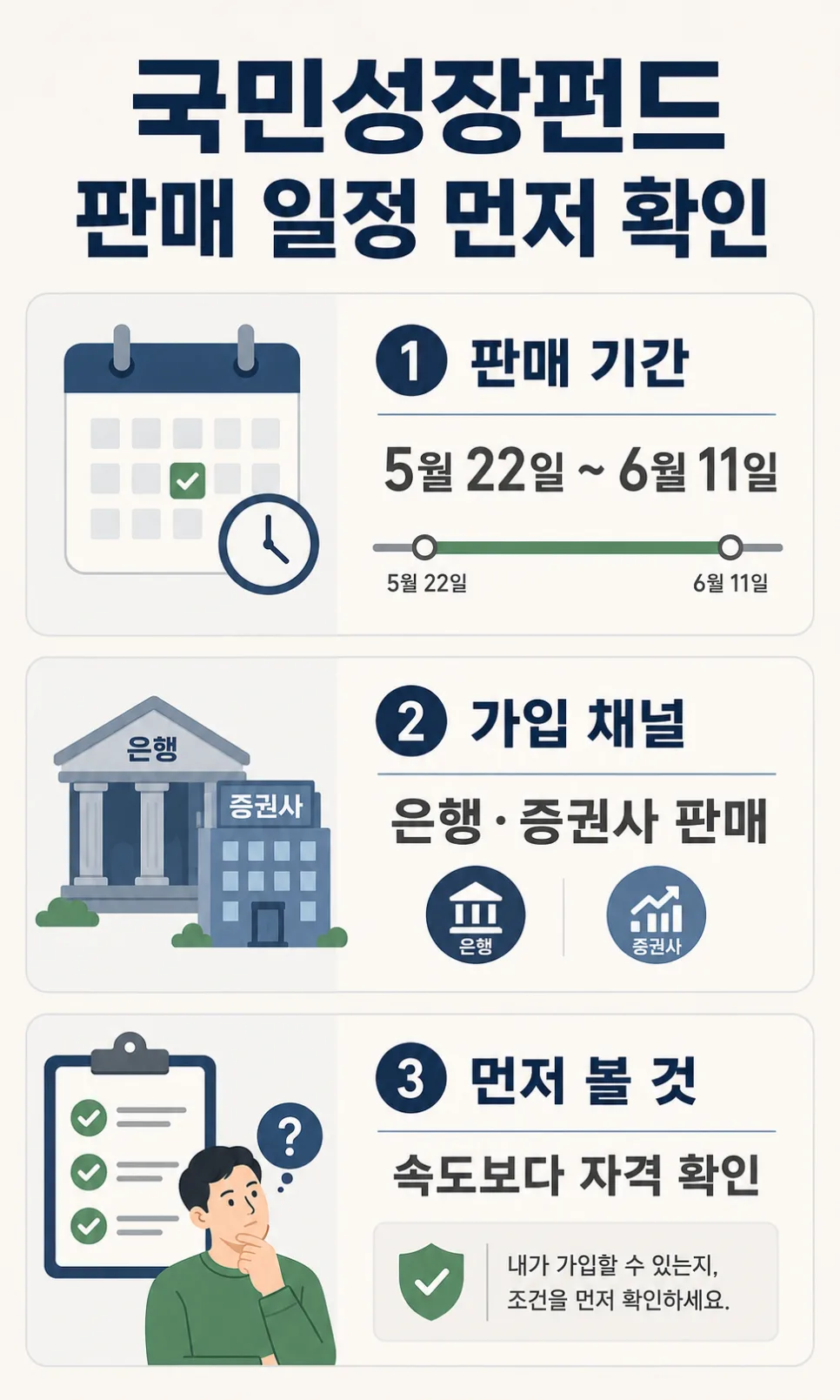국민성장펀드 2026: 가입 전 필수 확인 3가지와 유불리 분석 2