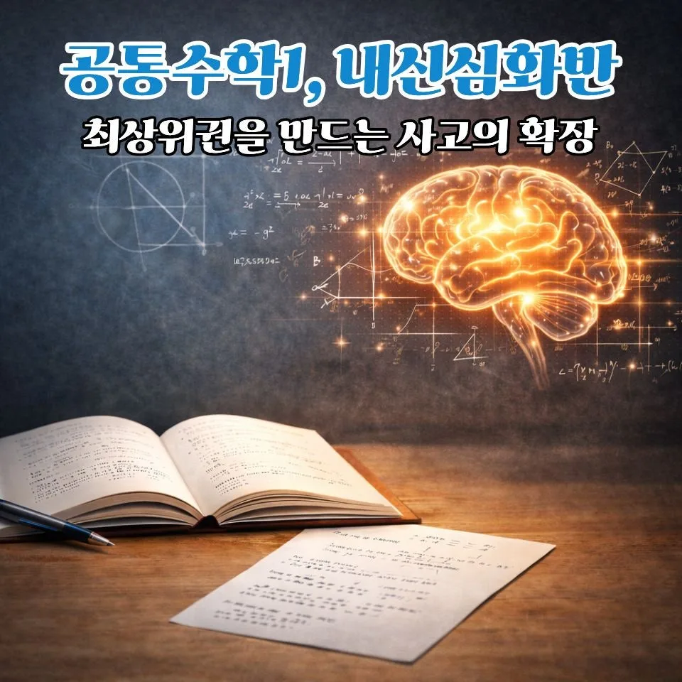 공통수학1 내신 심화, 2026년 최상위권 도약 전략 분석