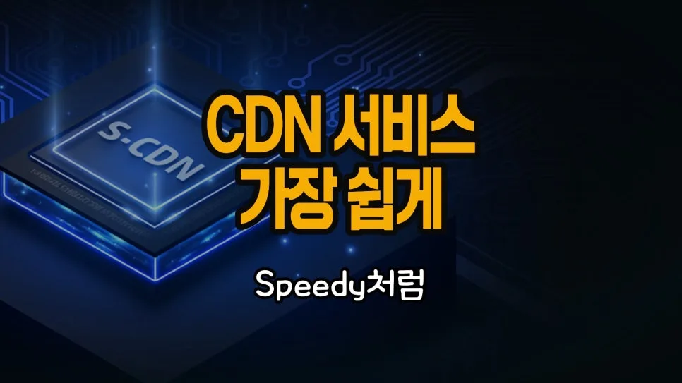 스피디 S-CDN 2026년, 스타트업 위한 솔루션 비교 분석