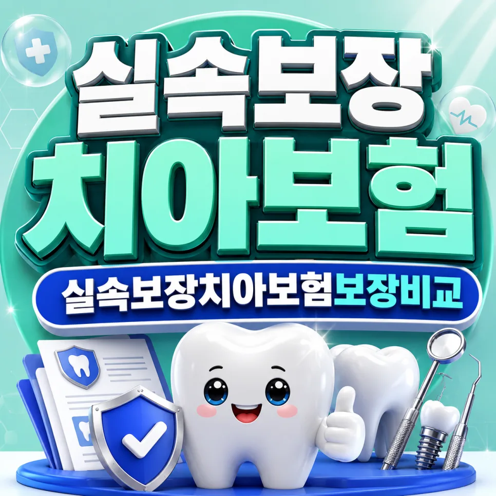 실속보장치아보험 2026년, 현명한 선택을 위한 필수 가이드