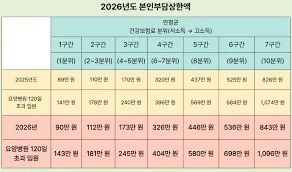 건강보험료 개편 2026: 본인부담상한제 & 소득월액 보험료 총정리