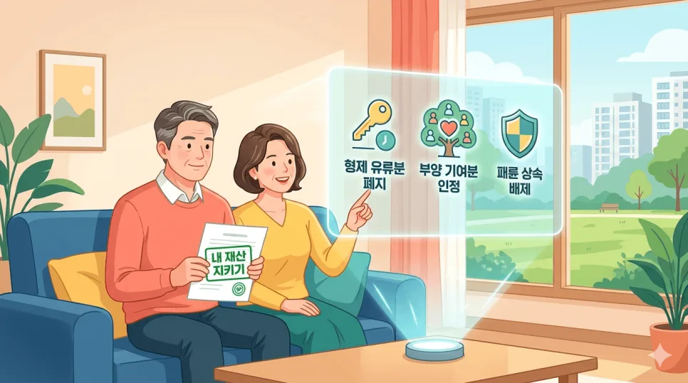 2026년 상속법 개정: 유류분 변화와 효도 상속 전략