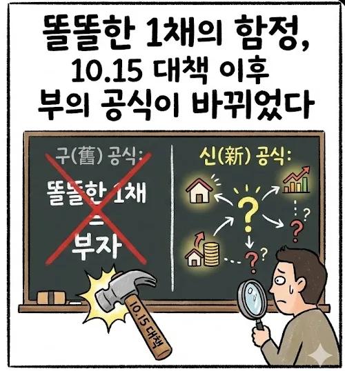똘똘한 1채의 함정 2026: 다주택이 답인 이유 3가지
