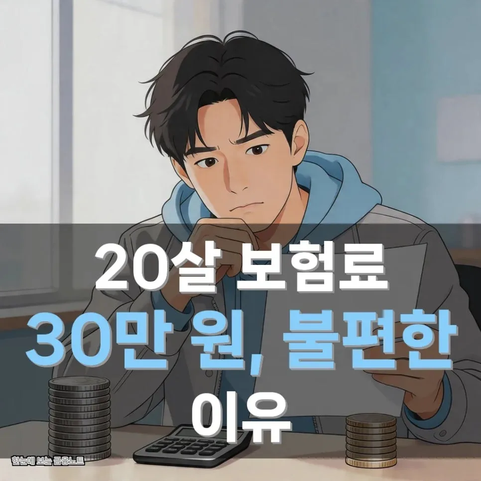 20대 보험료 30만원, 왜 불편할까? 현명한 재무 설계 2026