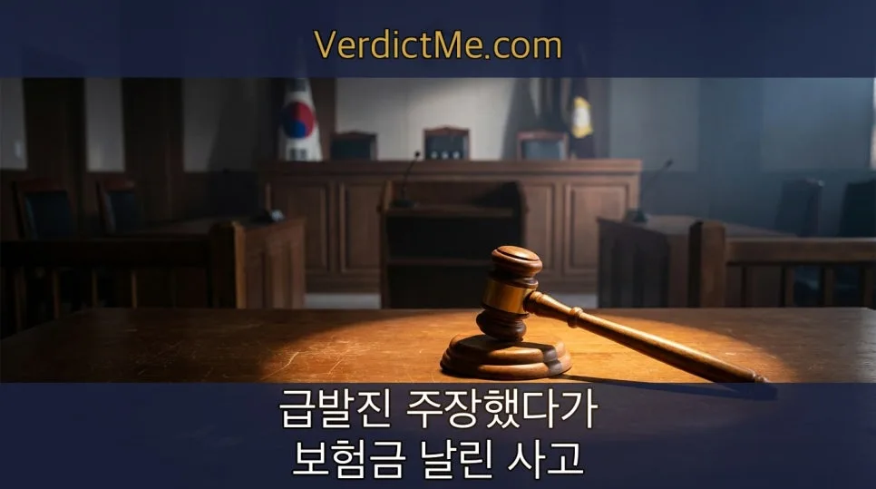 급발진 사고, 보험금 못 받은 사연 2026년 판례 분석