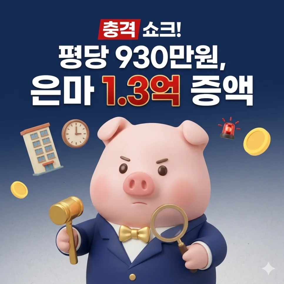 은마아파트 재건축 추정분담금 2026년, 1.3억 인상 이유는?