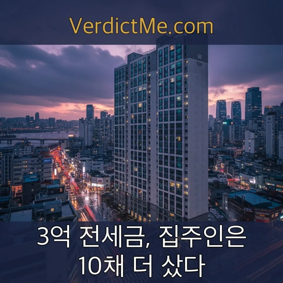 3억 전세금 사기? 집주인 10채 매입 판결 2026