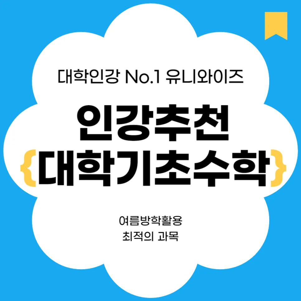 대학 기초수학 인강 2026: 여름방학 마스터 로드맵