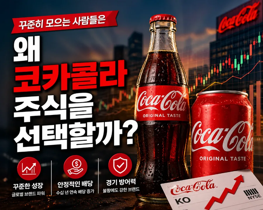 코카콜라 주식, 2026년까지 꾸준히 모아갈 가치 있을까?