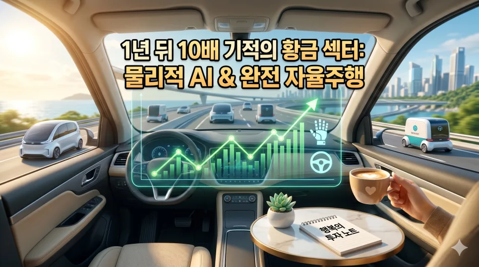 2026년 10배 상승할 물리적 AI & 자율주행 투자 전략