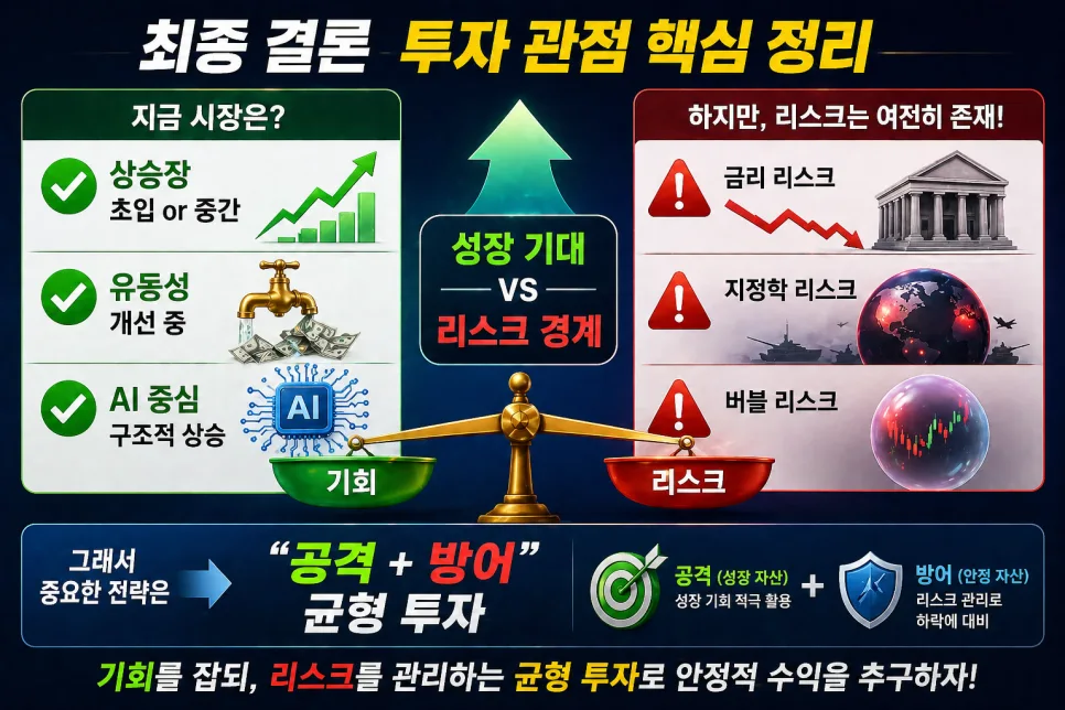 2026년 시장 기회와 리스크: 균형 투자 전략 A to Z