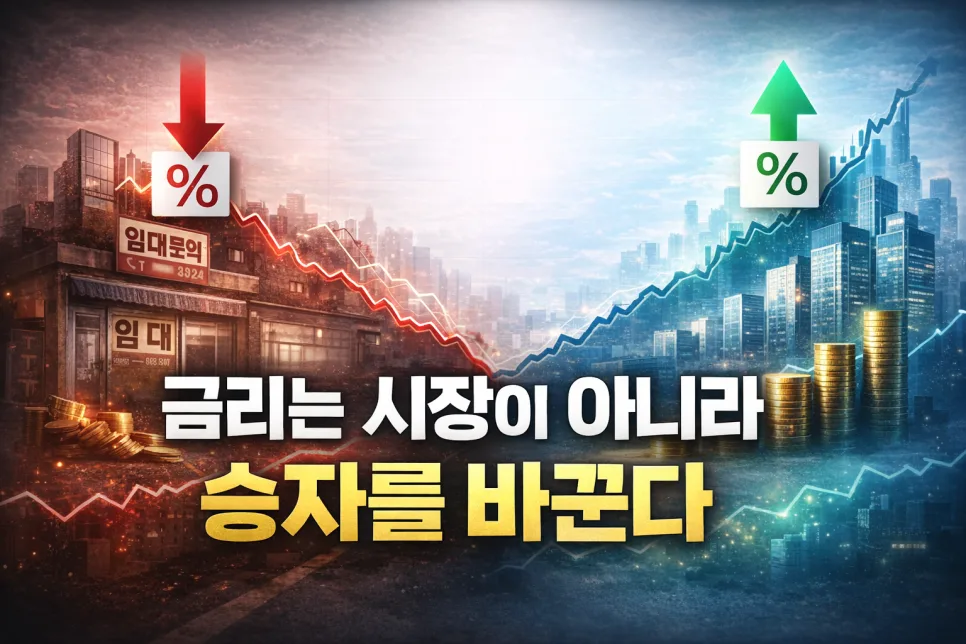 2026년 상업용 부동산 투자: 금리 따라 승자 가르는 전략