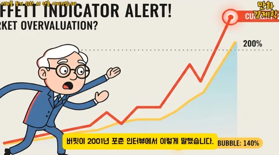 미국 증시 경고 신호 2026: 버핏 지수, 실적, 기술주 집중 분석