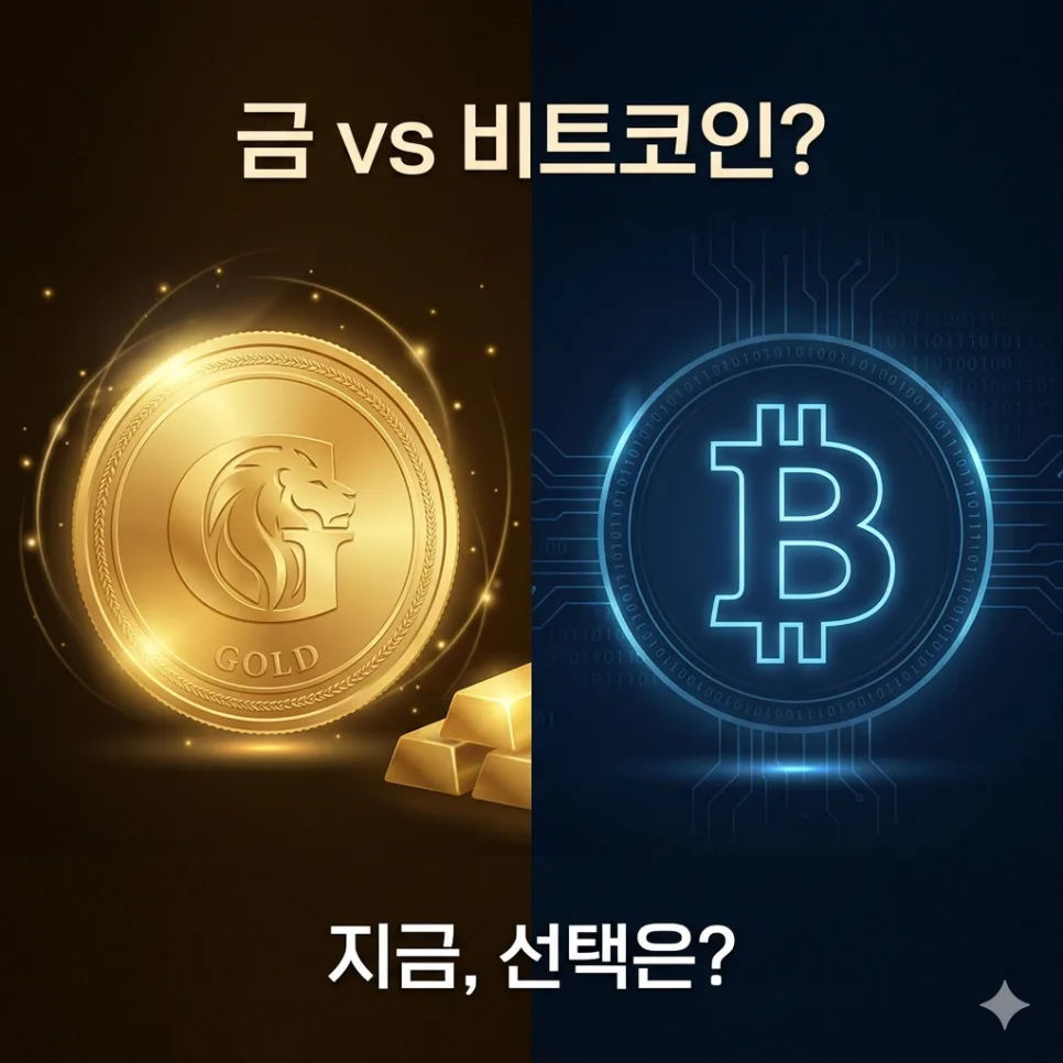 금 vs 비트코인 투자 2026: 2026년, 당신의 자산은 어디에?