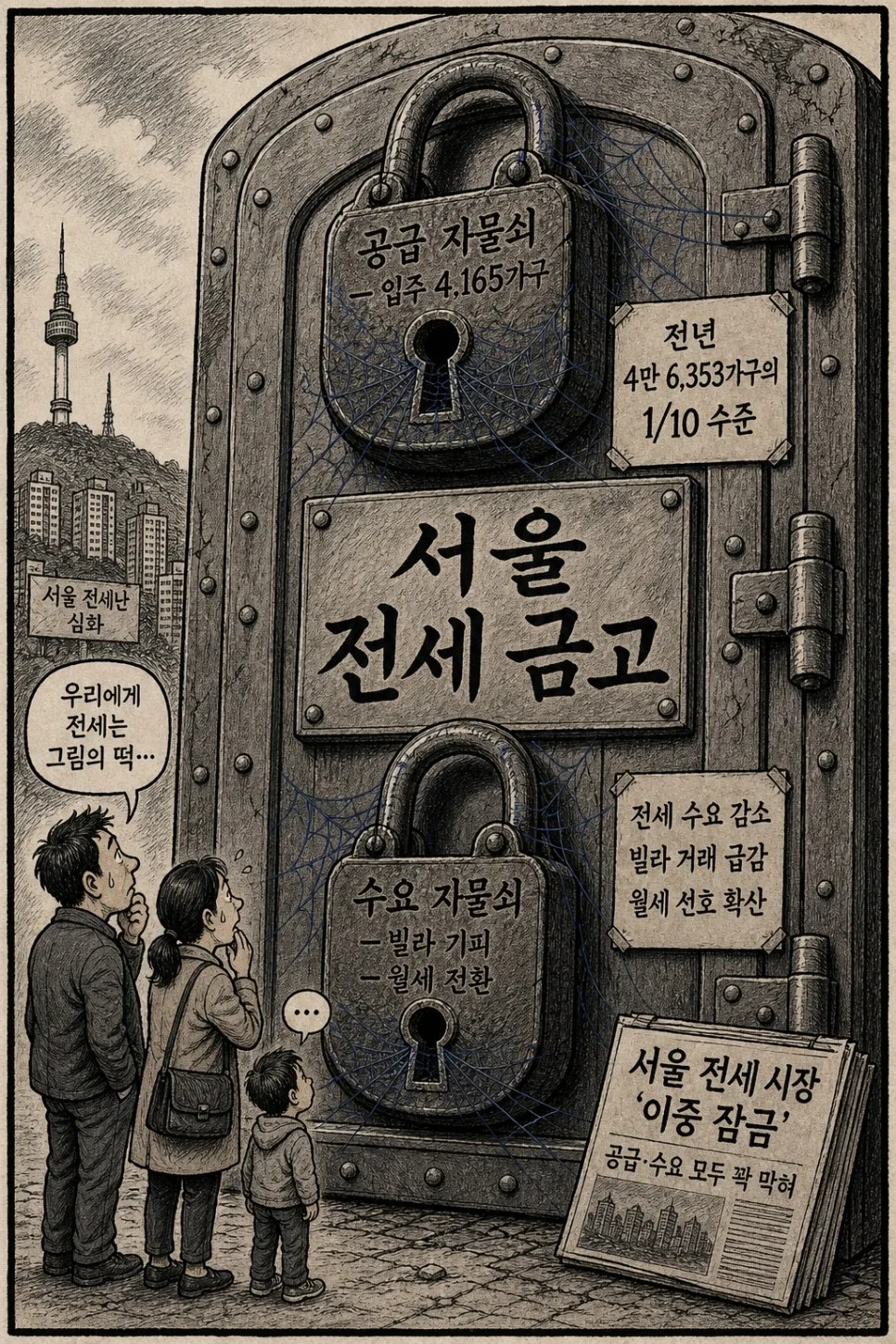 서울 전셋값 최고치 2026: 양도세 중과 재개와 공급 부족의 이중고