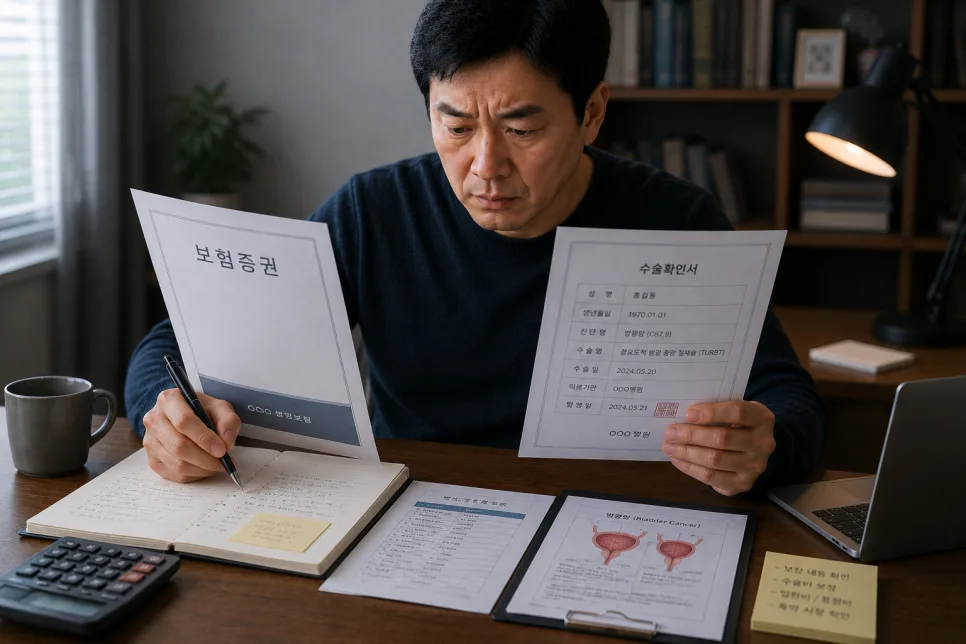방광암 내시경 수술 보험금, 2026년 지급 기준과 차이점 총정리 2