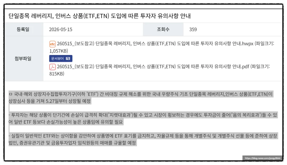2026년 단일종목 레버리지 ETF/ETN, 음의 복리 위험 완벽 분석 2