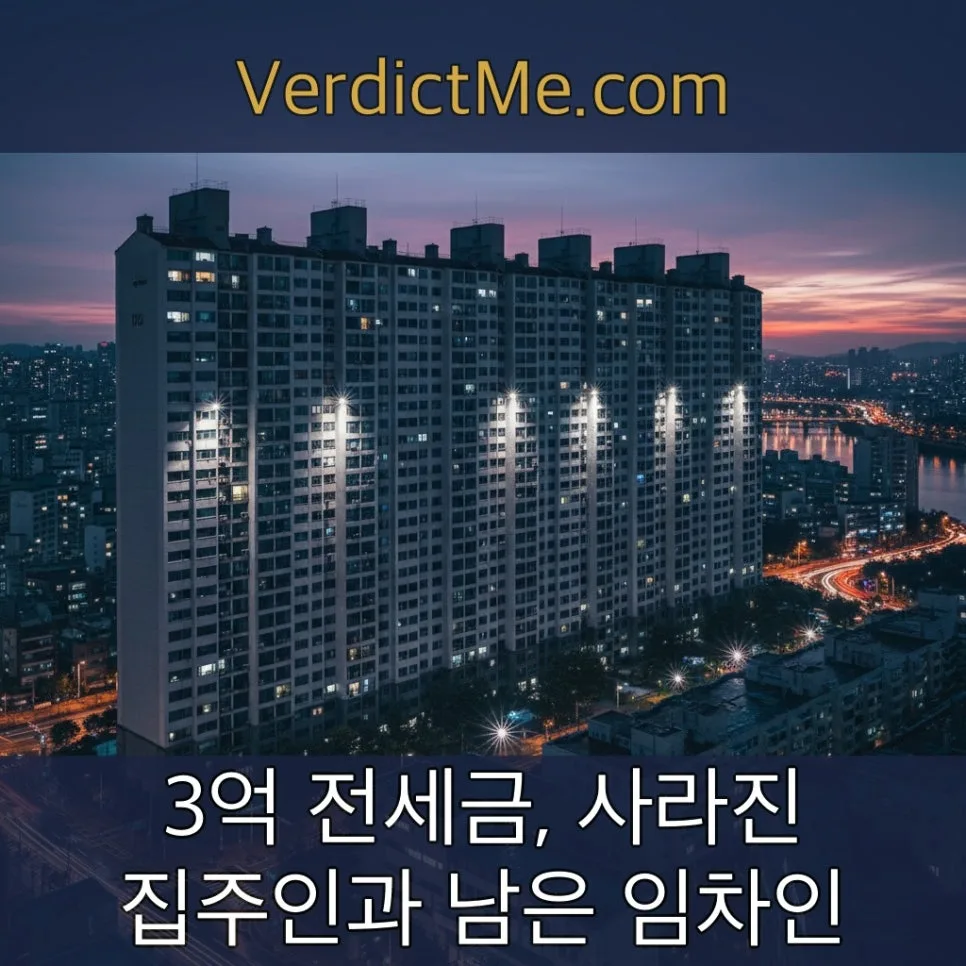 3억 전세금 사기, 집주인 잠적 시 임차인 보호받는 법 2026