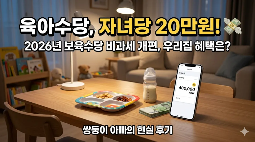 2026 Childcare Allowance Tax Exemption: Up to $440/Month?