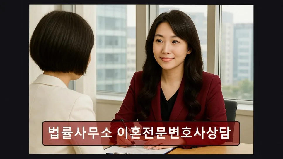 강남 이혼전문변호사 상담 후기: 비용, 조건, 주의사항 2026년 총정리