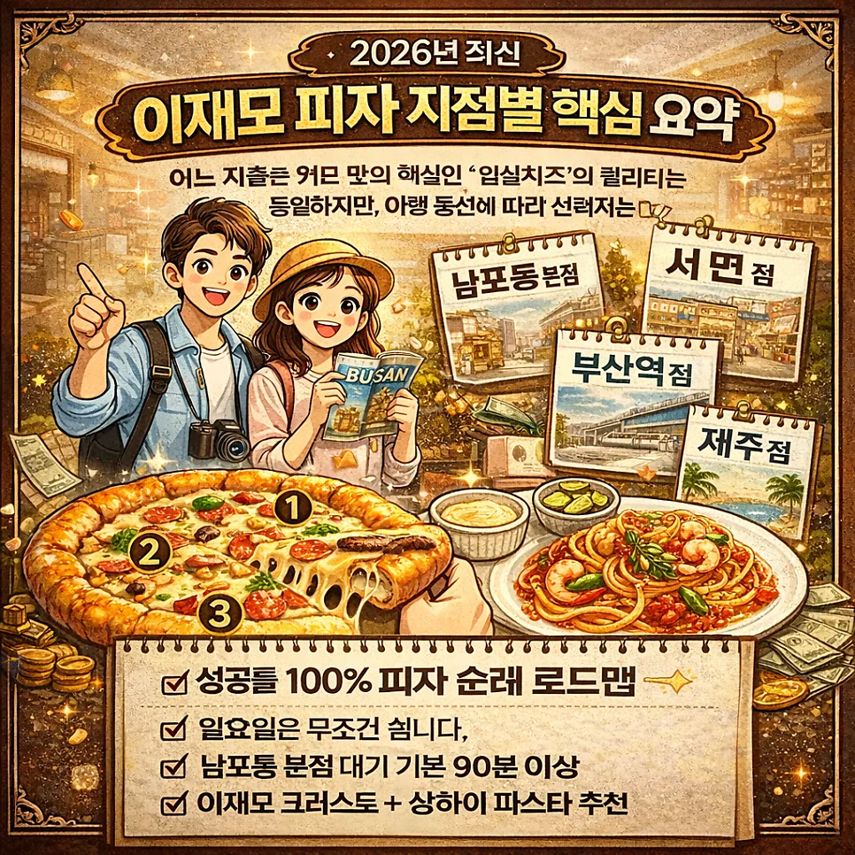 Lee Jae-mo Pizza 2026: Busan's Best Pizza Guide