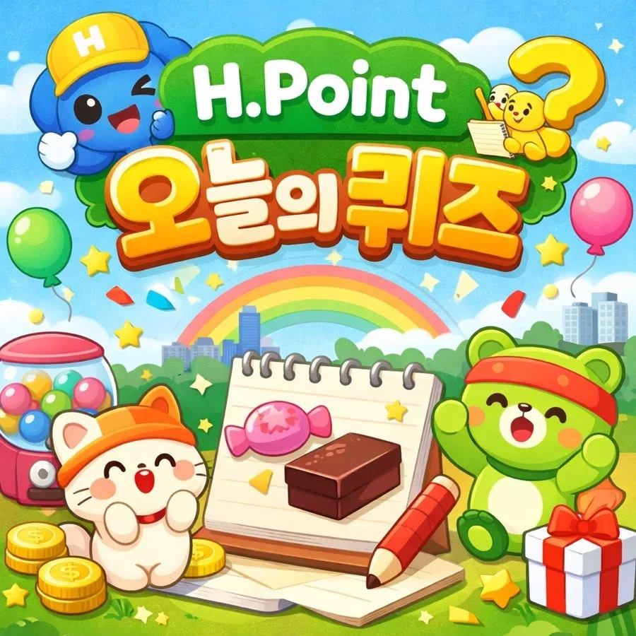 H.Point 퀴즈 정답 2026: 앱테크 꿀팁과 함께 총정리