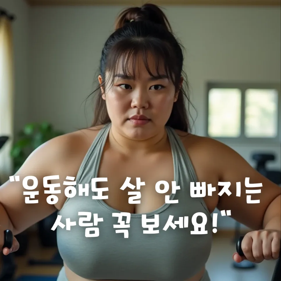 살 안 빠지는 이유 2026: 신진대사 저하 증상과 해결법 총정리