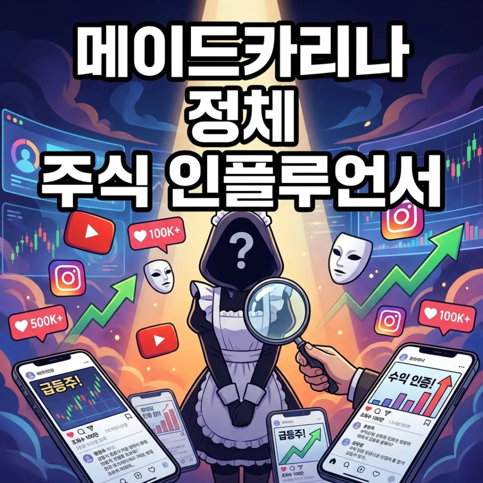 메이드카리나 정체는? 2026년 기준, 경제 계정 오해 풀이