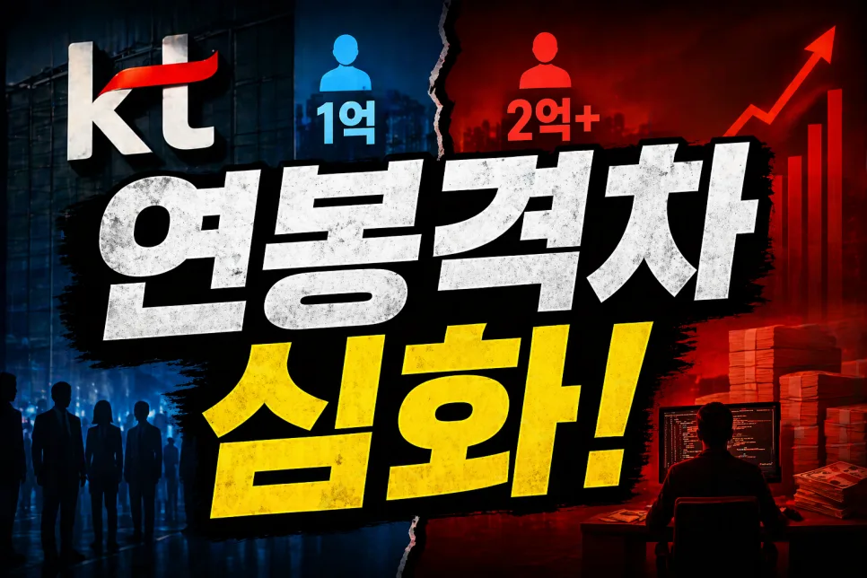 KT 평균 연봉 7% 상승, 진짜 이유는? 2026년 분석