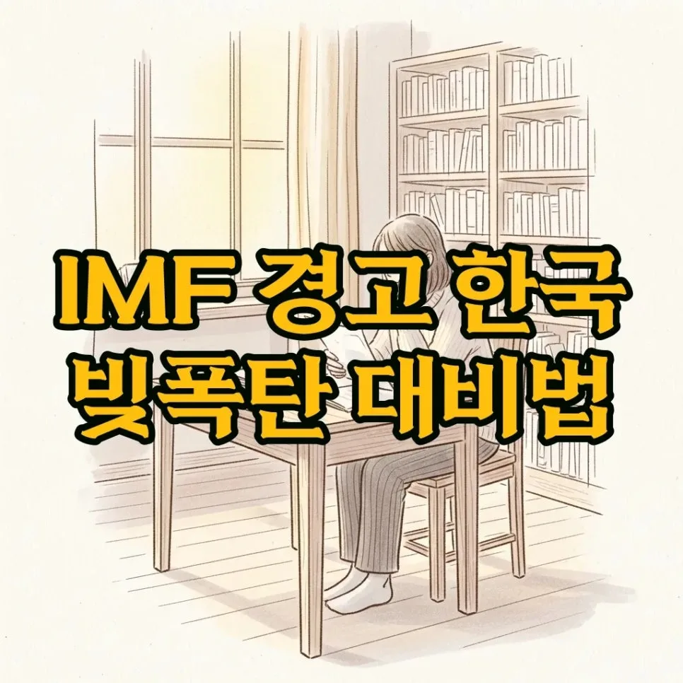 IMF 경고 5년 뒤 한국 빚폭탄? 국가부채와 재정준칙 2026 대비법
