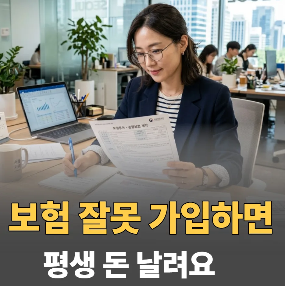 2026년 보험 가입, 손해 보지 않는 5가지 핵심 기준 완벽 분석