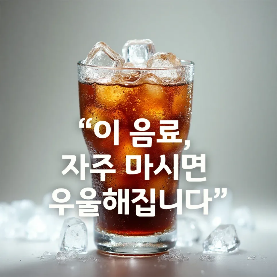 탄산음료와 우울감 연관성 2026: 여성에게 더 뚜렷한 이유는?
