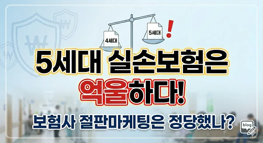 5세대 실손보험, 4세대 전환 권유의 진실 2026