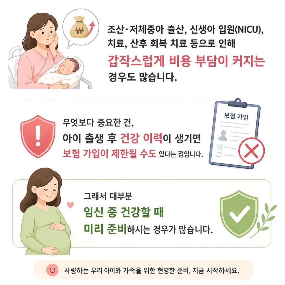 2026년 임신 출산보험, 첫째 100만원 출산축하금 보장받는 법 2