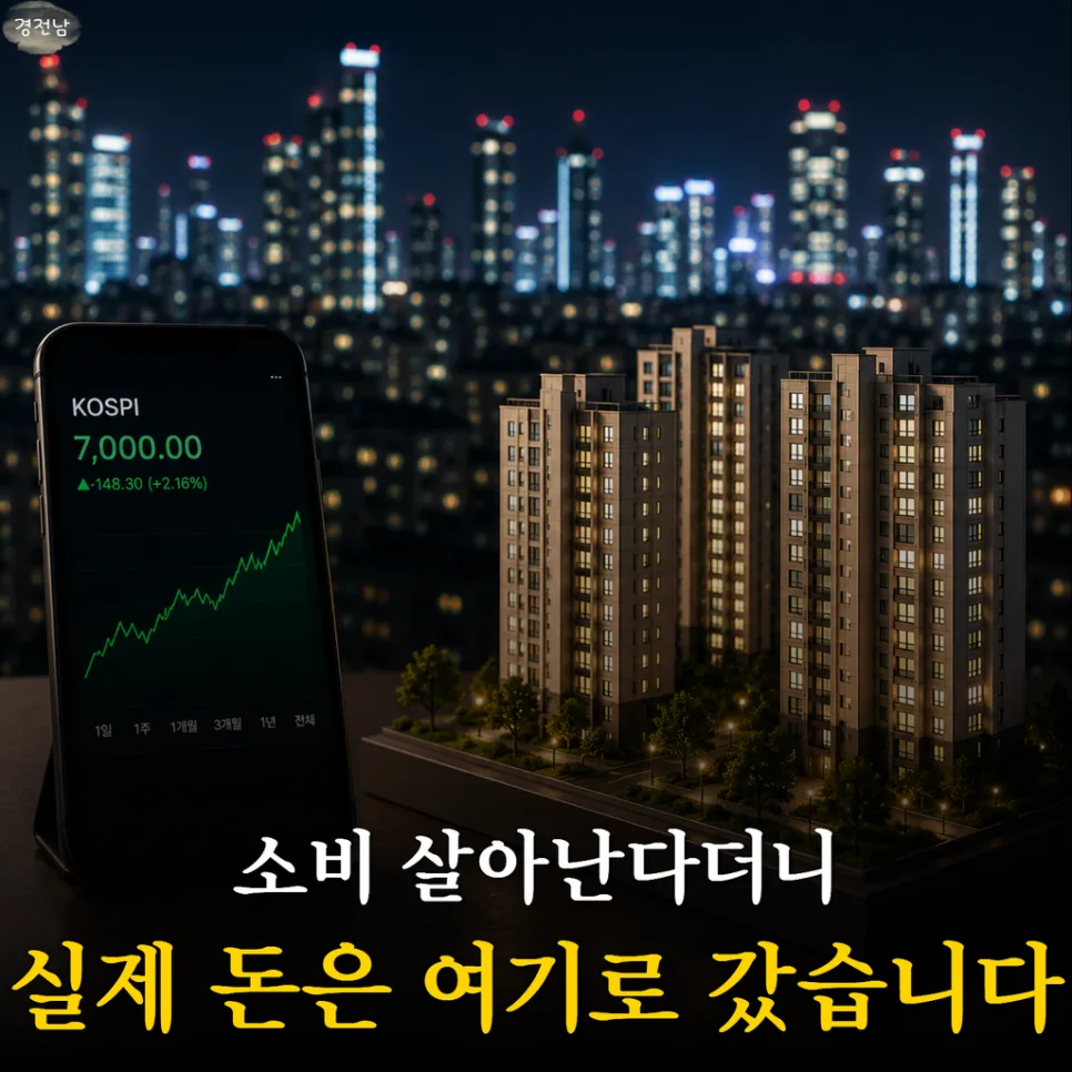 2026년 불장에도 소비는 왜 제자리? 주식 수익 흐름 분석