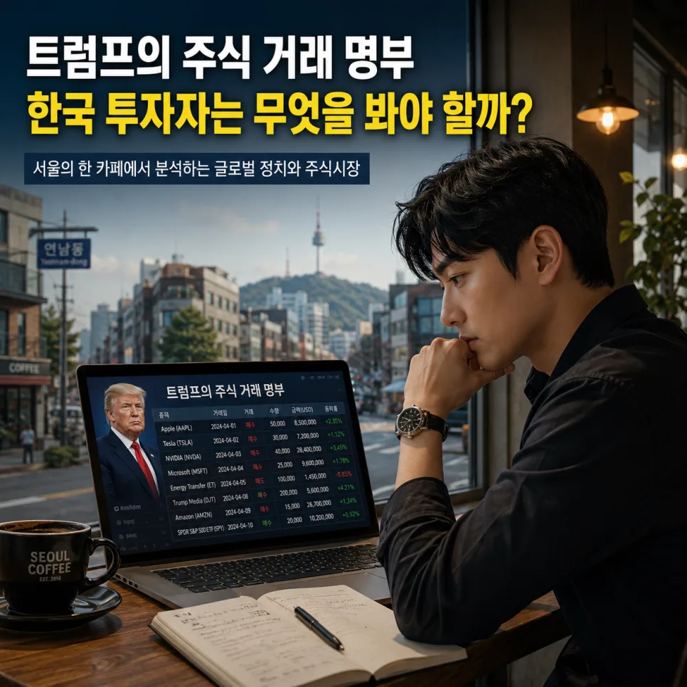 트럼프 포트폴리오 2026: 비트코인·빅테크 투자, 전문가 분석 및 리스크